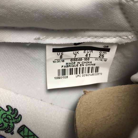 !’sold’! NIKE BLAZER LOW FLYLEATHER EARTHDAY🌍QS - Picture 8 of 8